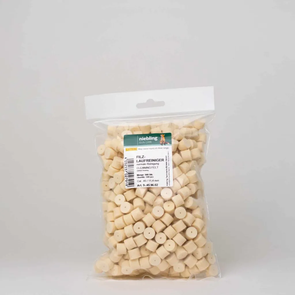 Reinigungsfilze - Normale Reinigung – 500 Stück, .45 / 11, Verpackung