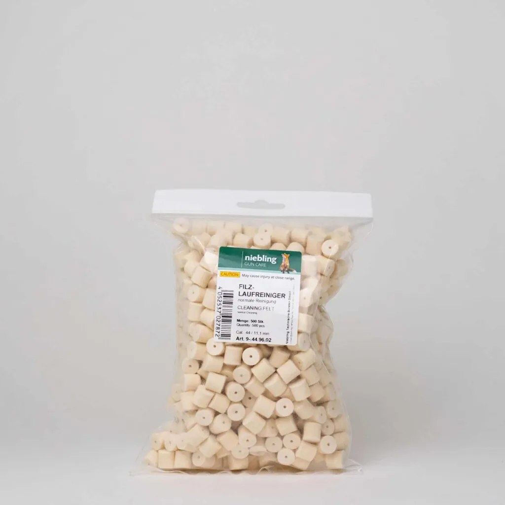 Reinigungsfilze - Normale Reinigung – 500 Stück, .44 / 11, Verpackung