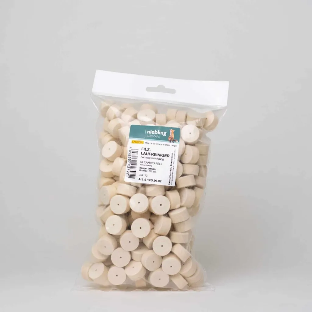 Reinigungsfilze - Normale Reinigung – 200 Stück, 12 GA, Verpackung