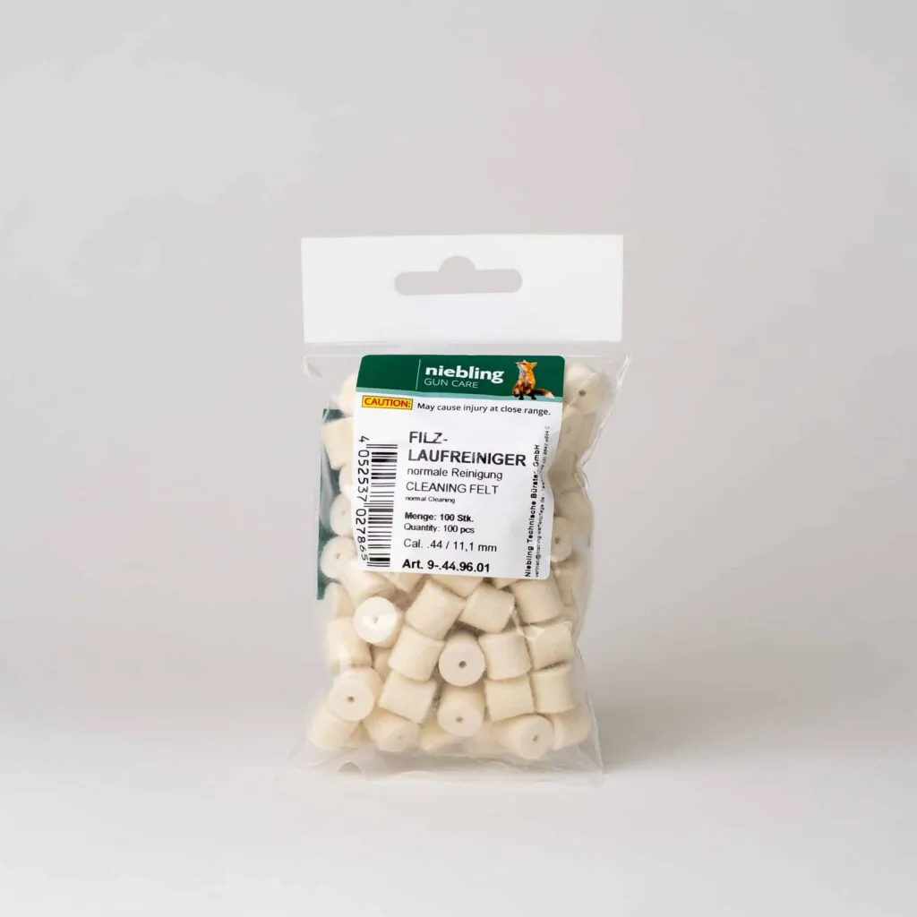 Reinigungsfilze - Normale Reinigung – 100 Stück, .44 / 11, Verpackung