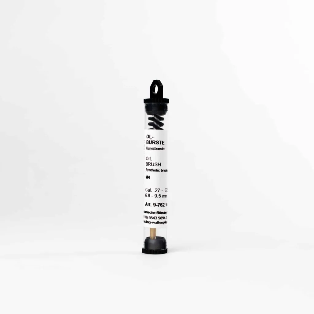 Niebling Ölbürsten – Kal. .27/.375/6.8/9.5 mm, Verpackung
