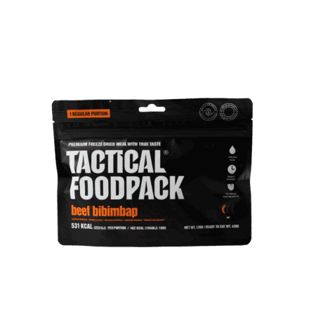 Beef bibimbap from Tactical Foodpack also perfect for camping
