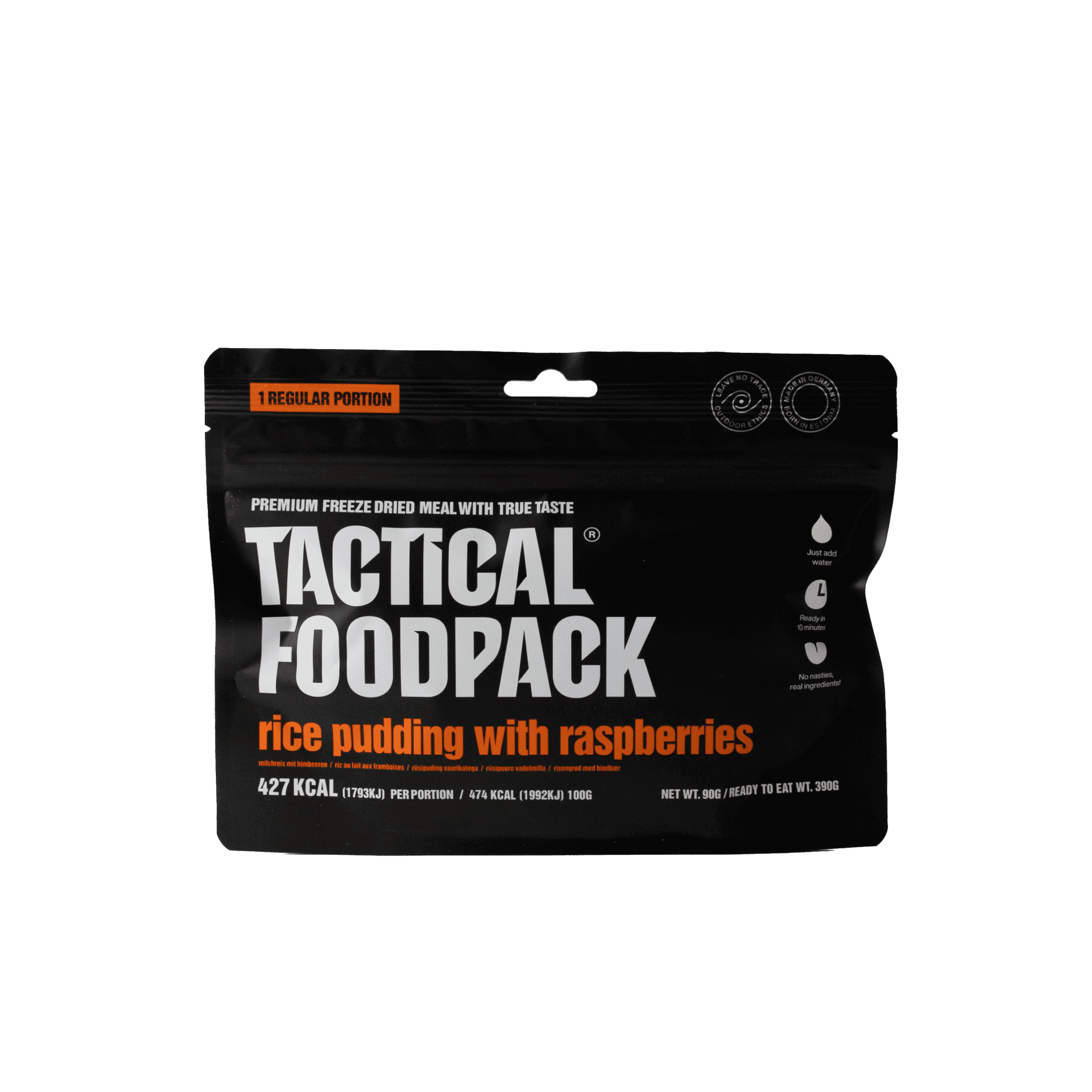 Milchreis mit Himbeeren von Tactical Foodpack