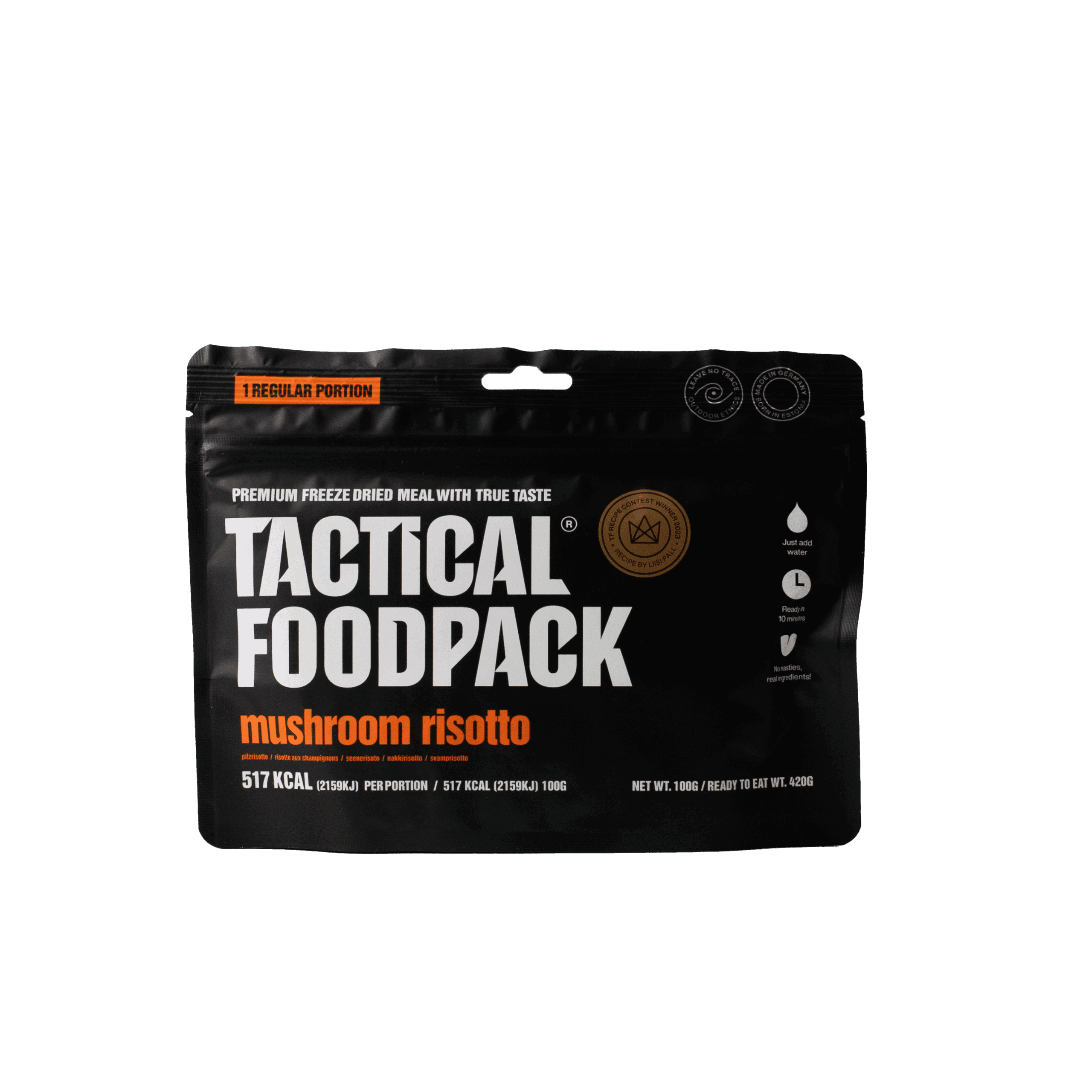 Pilzrisotto von Tactical Foodpack - trekkingnahrung