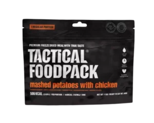Kartoffelpüree mit Hähnchen perfekt zum zelten, von Tactical foodpack