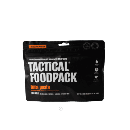 Tuhnfisch-Pasta Tactical Foodpack, auch perfekte Trekkingnahrung