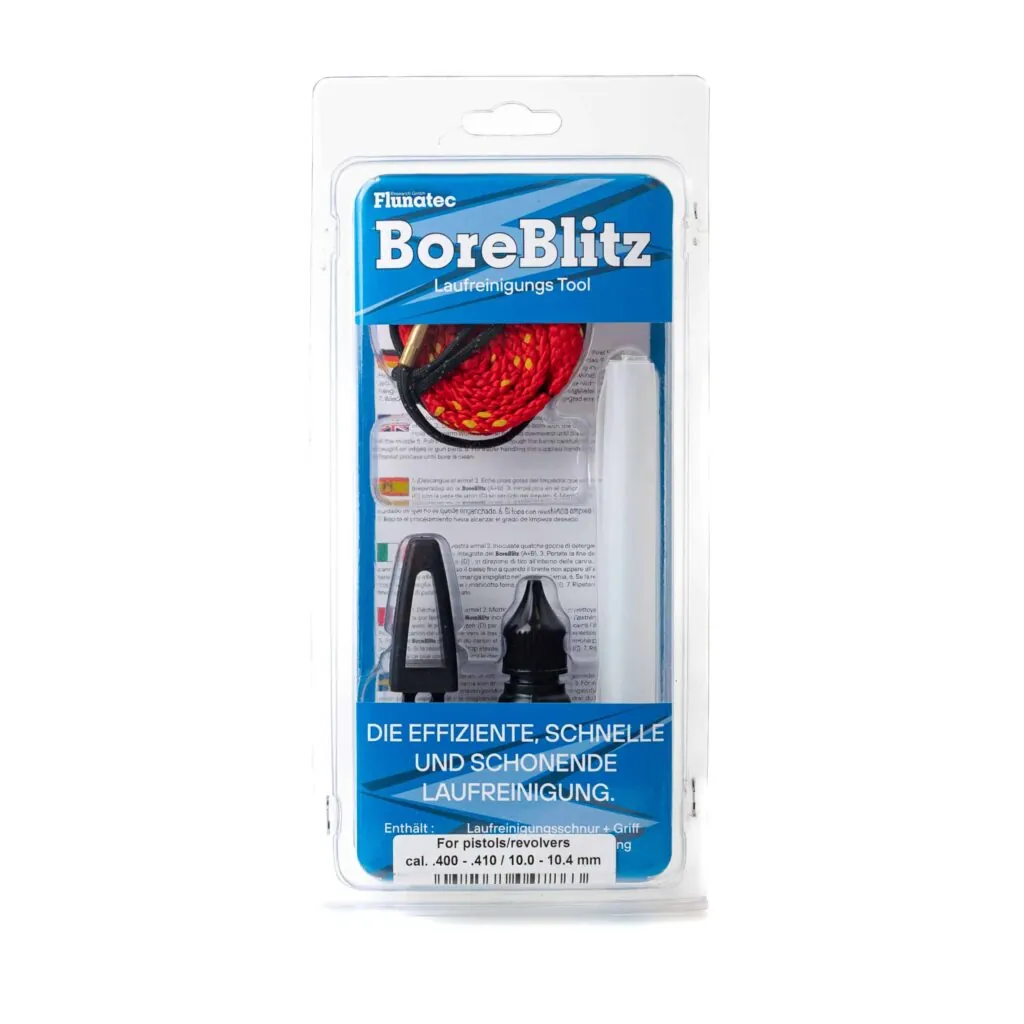 BoreBlitz Laufreiniger für Pistole - Cal. .40-.41 / 10mm - 10,4mm – Freisteller