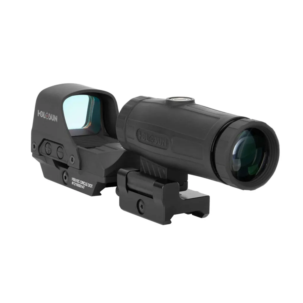 Holosun HS510C Solar Red Circle Dot Sight Combo with HM3X (3)
