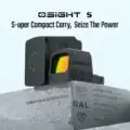 OSIGHT "S" Red Dot 2MOA / Circle 32MOA RMsc (6)