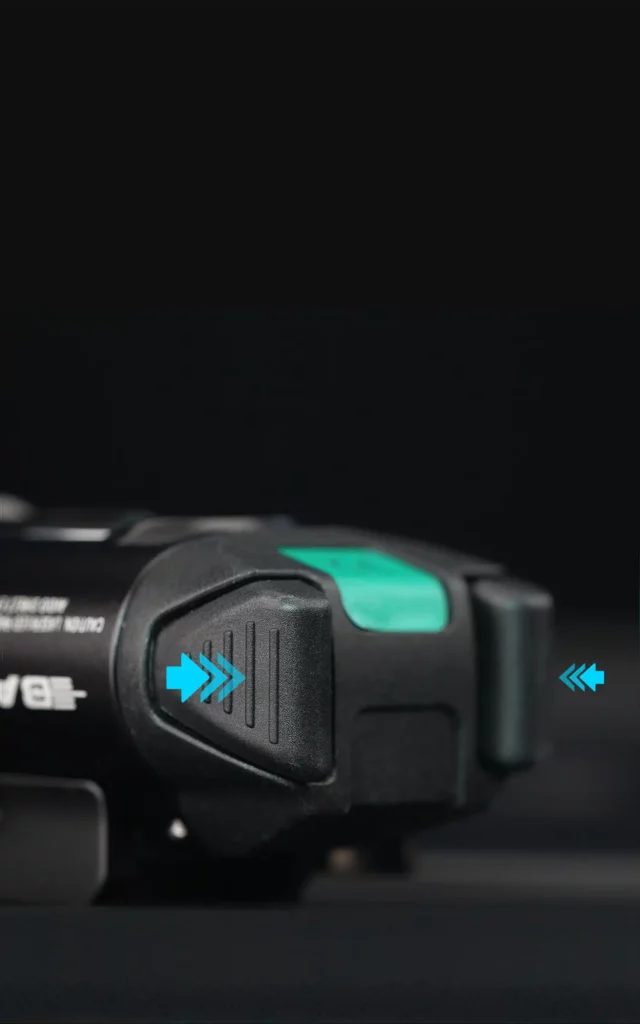 OLIGHT Baldr Pro R takt.Licht / Laser grün, 1.350 Lumen, aufladbar (8)