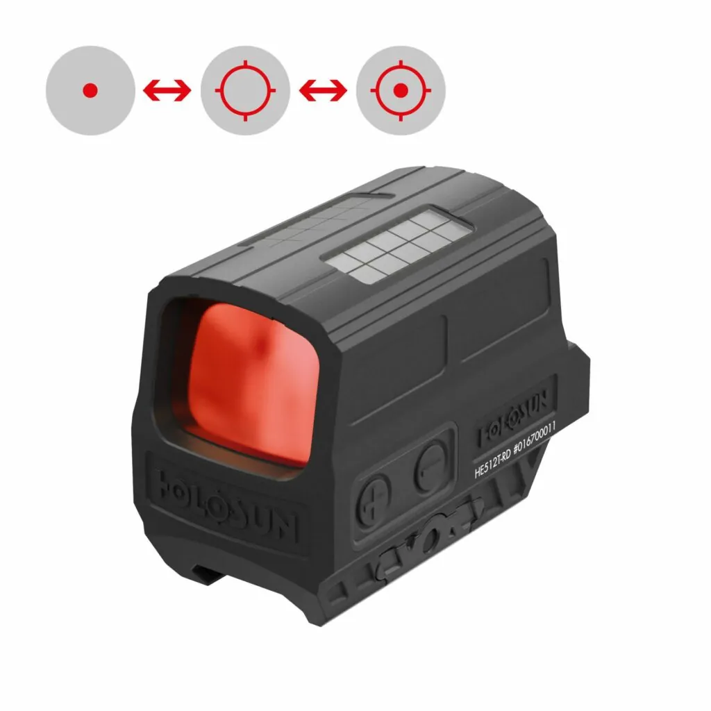 Holosun HE512T-RD Geschlossenes Reflexvisier Militär Standard