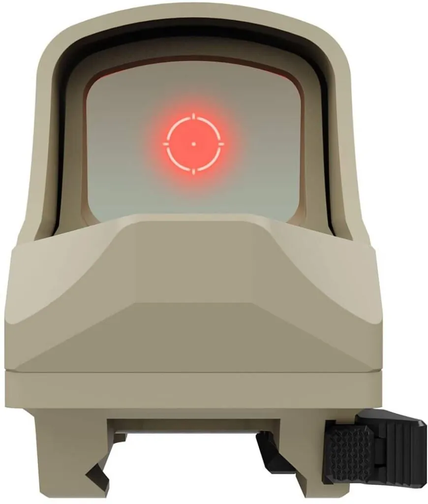 Holosun HS510C - FDE-R Offenes Reflex Rotpunktvisier (6)