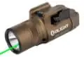 Olight Baldr Pro R Taktisches Licht mit grünem Laser TAN