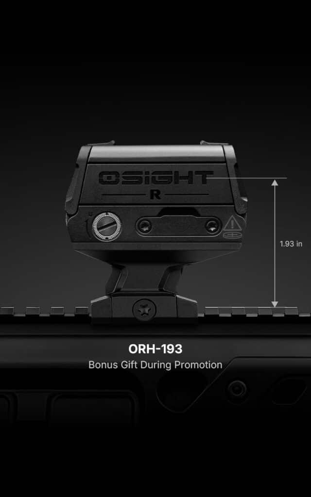 OSIGHT „ORH-193“ Raiser f. Picatinny / Osight „R“ Hohe Ausführung 30mm