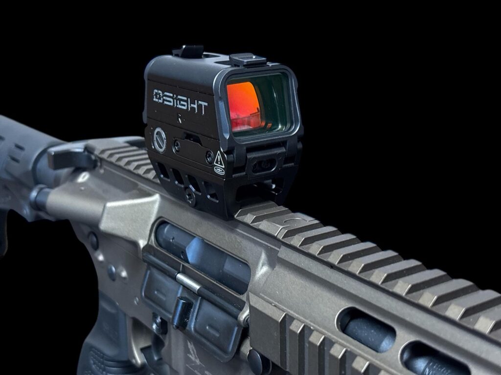 NEU / Osight „R“ Rotpunktvisier – Enclosed, 2 MOA Punkt / 65 MOA Kreis, Micro T1/T2