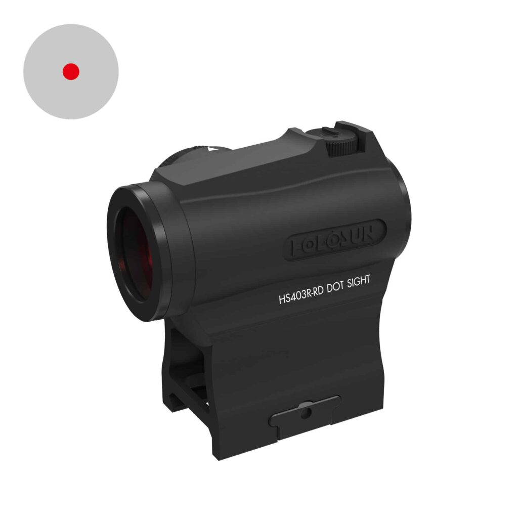 Holosun HS403R Micro-Rotpunktvisier – Detail 3