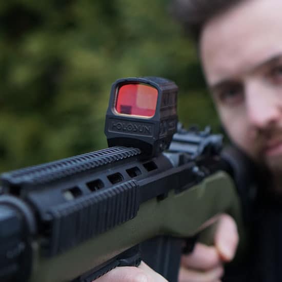 Holosun HS512C-RD geschlossenes Reflexvisier – Detail 5