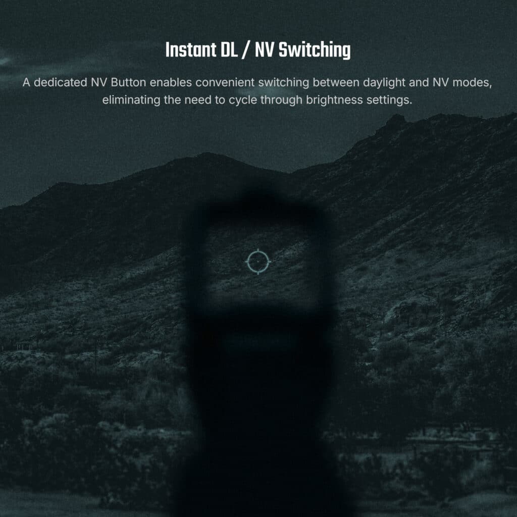 Osight R Tag- und Nachtsichtmodus mit 12 Helligkeitsstufen