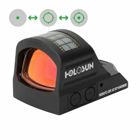 Holosun offenes Reflexvisier HE507C-GR-X2 mit wechselbarem Absehen