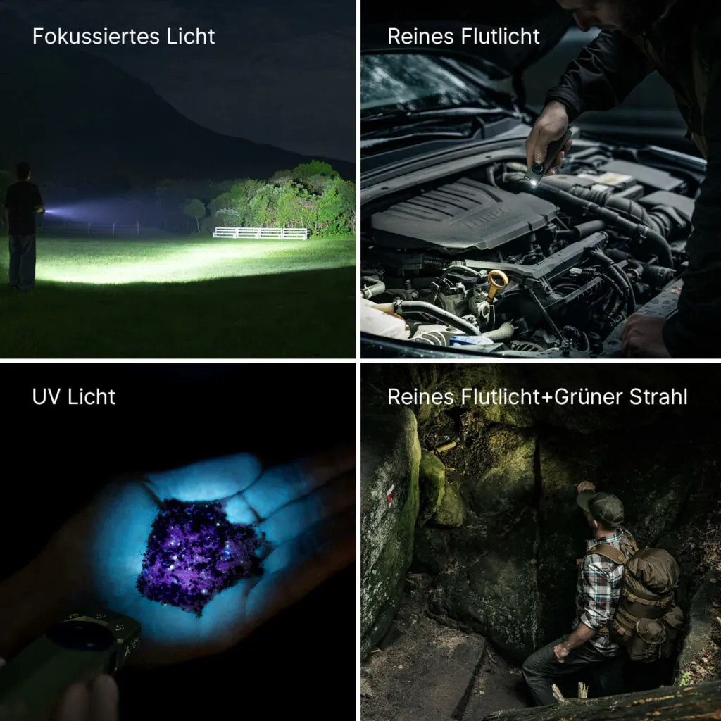 Olight ArkPro Serie – flaches Multitool-Licht (Spot/Flood/Laser/UV) (6)