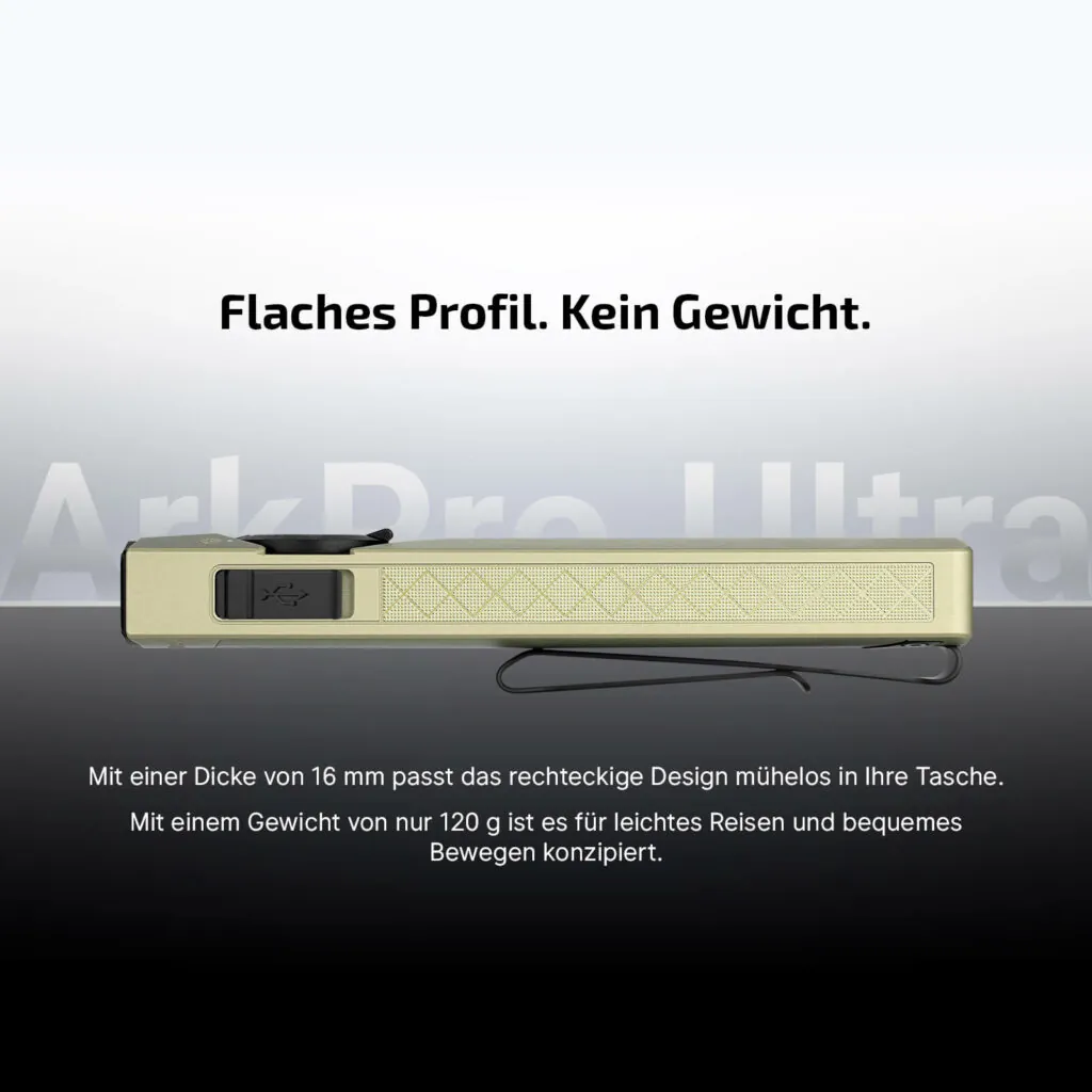 Olight ArkPro Serie – flaches Multitool-Licht (Spot/Flood/Laser/UV) (9)
