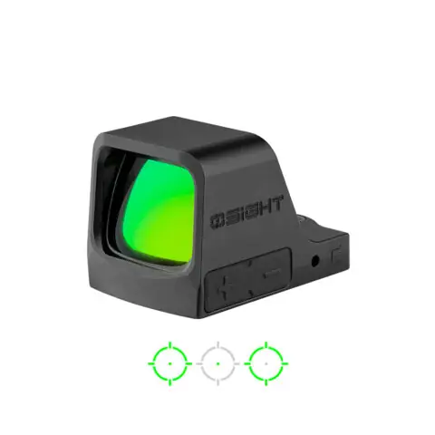 Osight C Green Dot 3 MOA / Circle 32 MOA – RMR Open – offizielles Produktbild