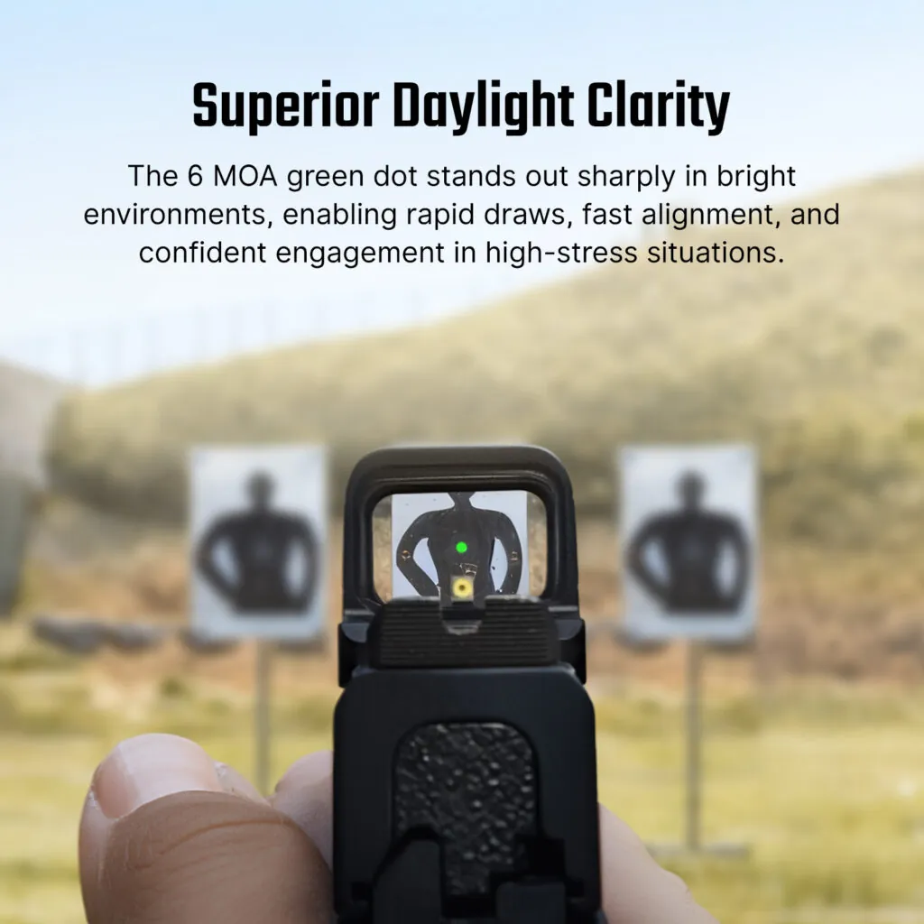Osight SE 6 MOA Red / Green – RMSc Enclosed (7)