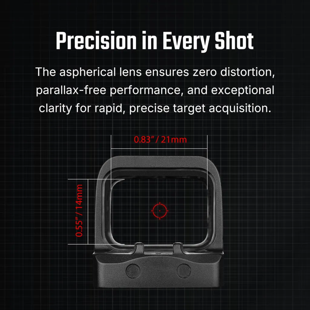 Osight SE Red Dot 2 MOA / Circle 32 MOA – RMSc Enclosed (4)