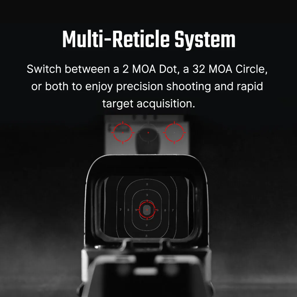 Osight SE Red Dot 2 MOA / Circle 32 MOA – RMSc Enclosed (7)